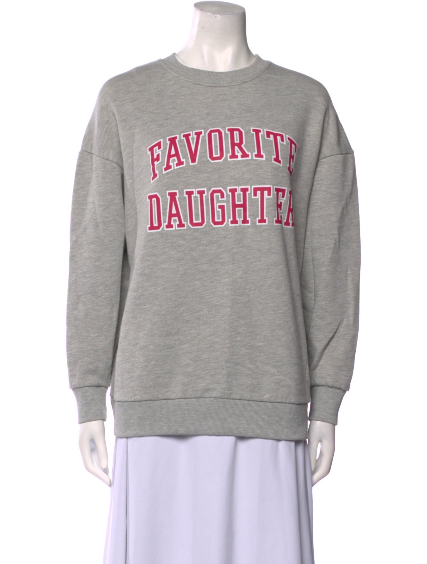 Favorite Daughter Graphic Print Crew Neck Sweatshirt